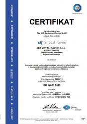 ISO MR 14001 SLO