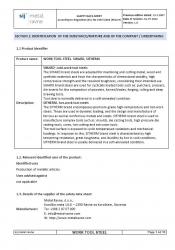 SIHARD SITHERM EN safety data sheet